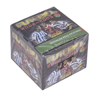 2002-03 Panini Futebol Portugal Stickers Unopened Box (50 Packs) - Possible Cristiano Ronaldo Rookie Cards!